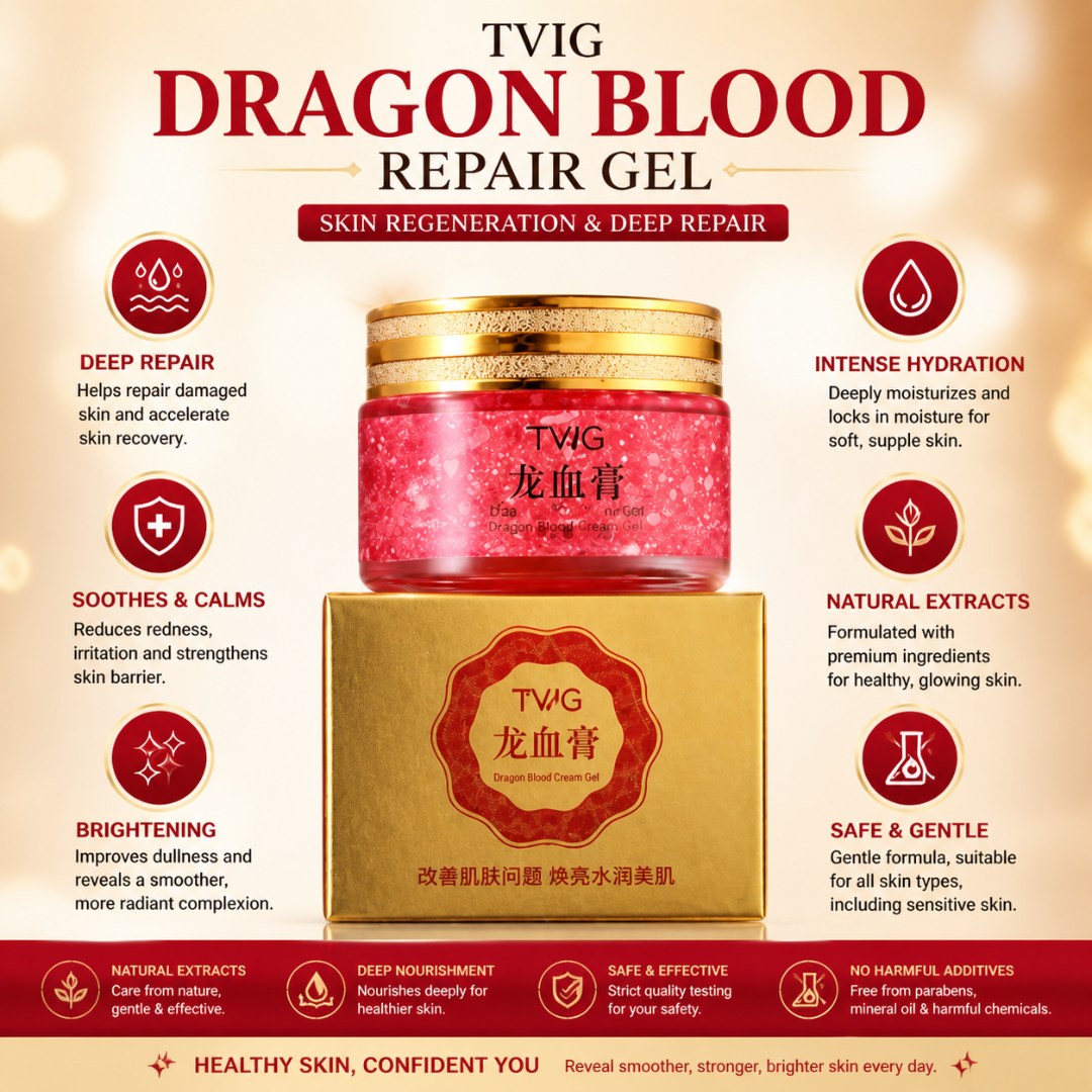 WG Dragon Blood Cream for instant glow & Tone up – Repair, Renew, Rejuvenate & Tone-up – Deep Repair, Intense Hydration, Natural Glow – With Dragon Blood Extract, Retinol & Placenta – Anti-Aging, Firms, Smooths Fine Lines