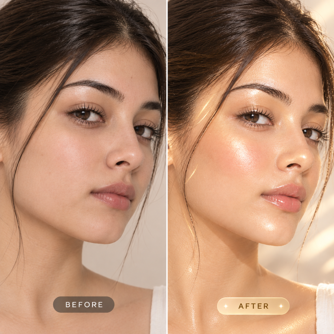 Vaseline Healing Jelly Cocoa Shimmer Jelly Stick – Deeply Hydrating Body Luminizer – Instant Dewy Glow with Cocoa Butter